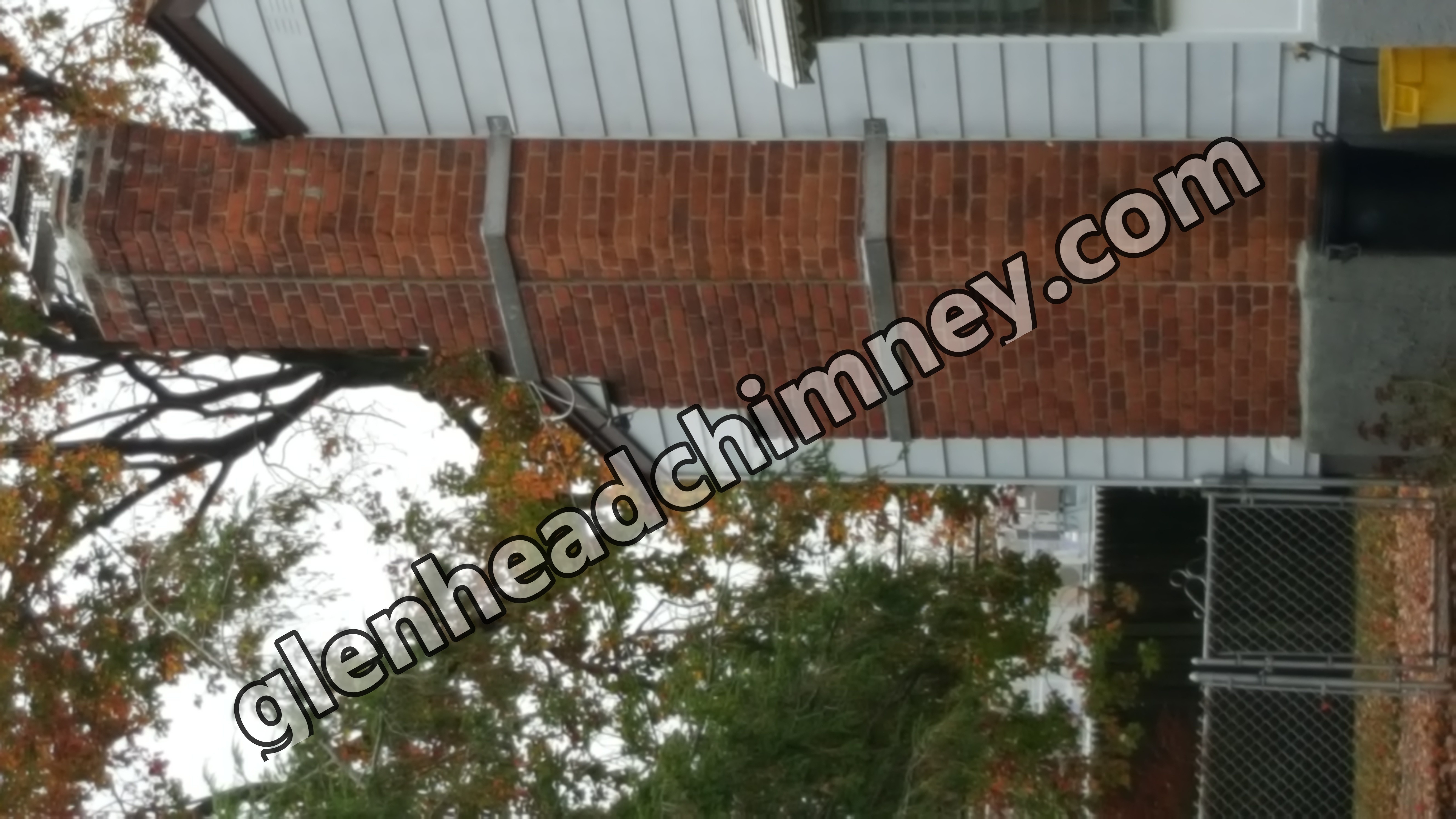 Heavy oil soot removal from chimney flue in Glen Head, New York